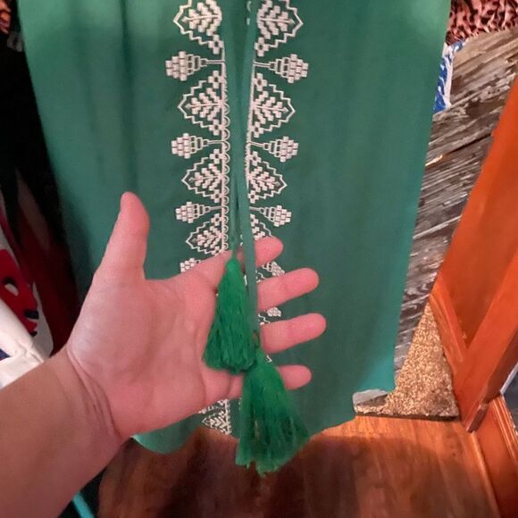 Strut & Bolt boho embroidered maxi dress/cover up NWT - Picture 3 of 8